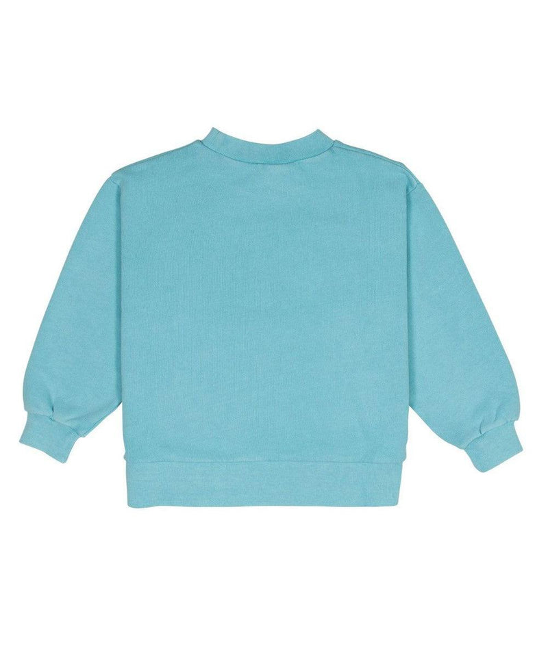 Wynken Jersey Sweat aqua/navy