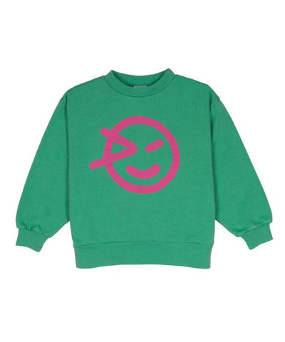 Wynken Jersey Sweat punch/green