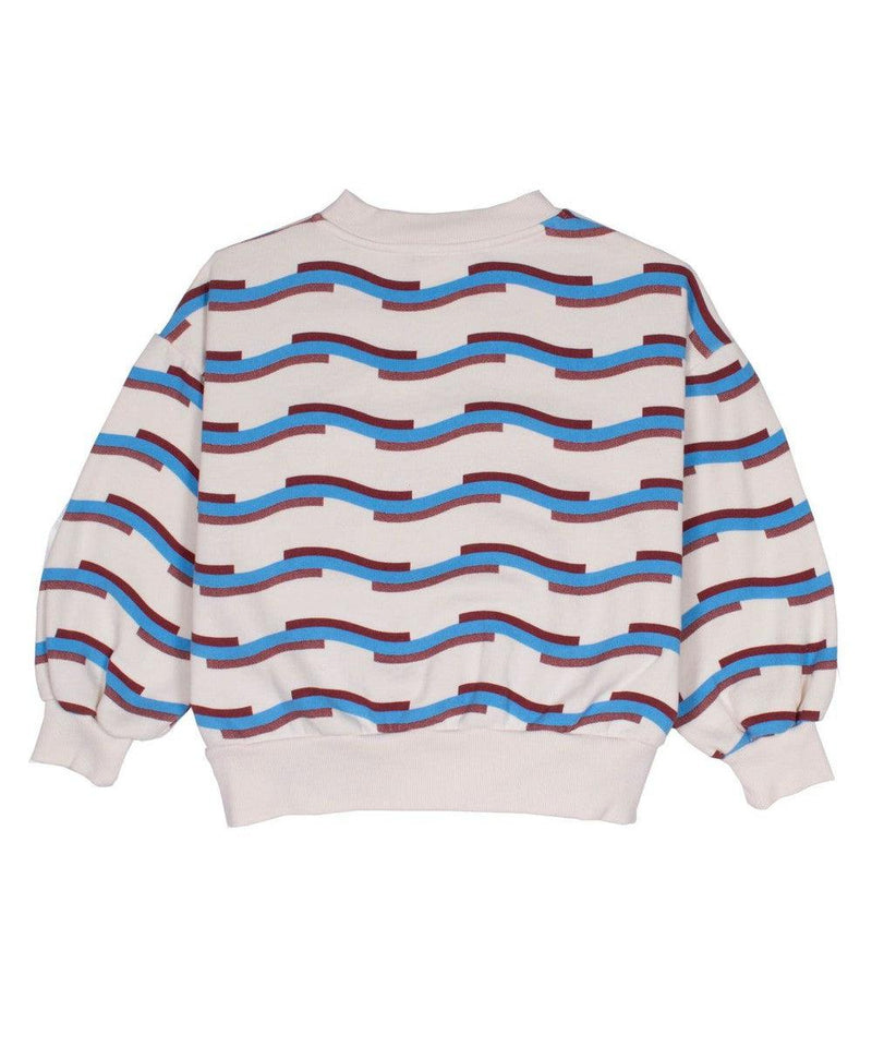 Wynken Jersey Wave Sweat ecru