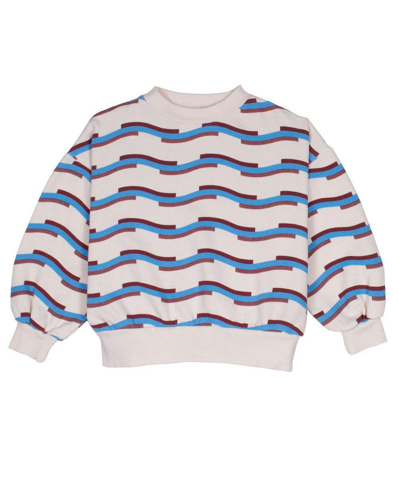 Wynken Jersey Wave Sweat ecru