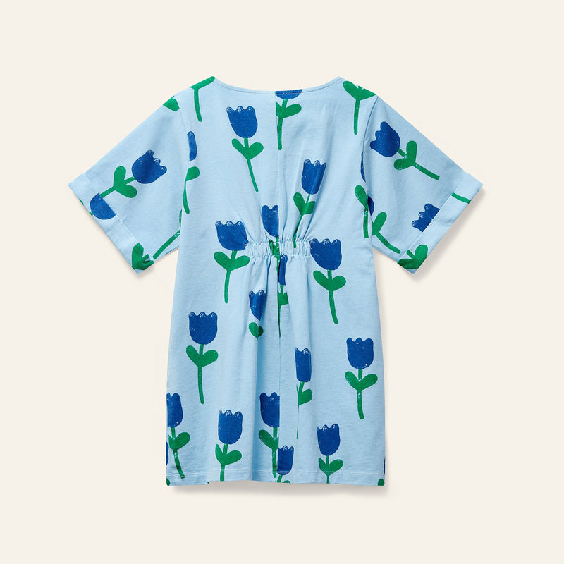 Wynken Onda Dress Bird Blue