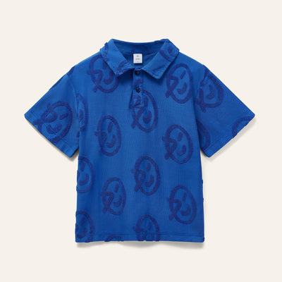 Wynken Pulpo Shirt Klein Blue Logos