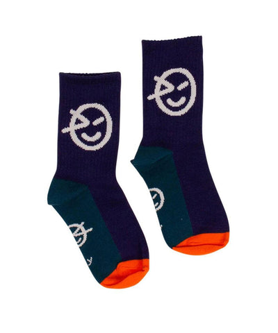 Wynken Scale Socks rich navy/mix