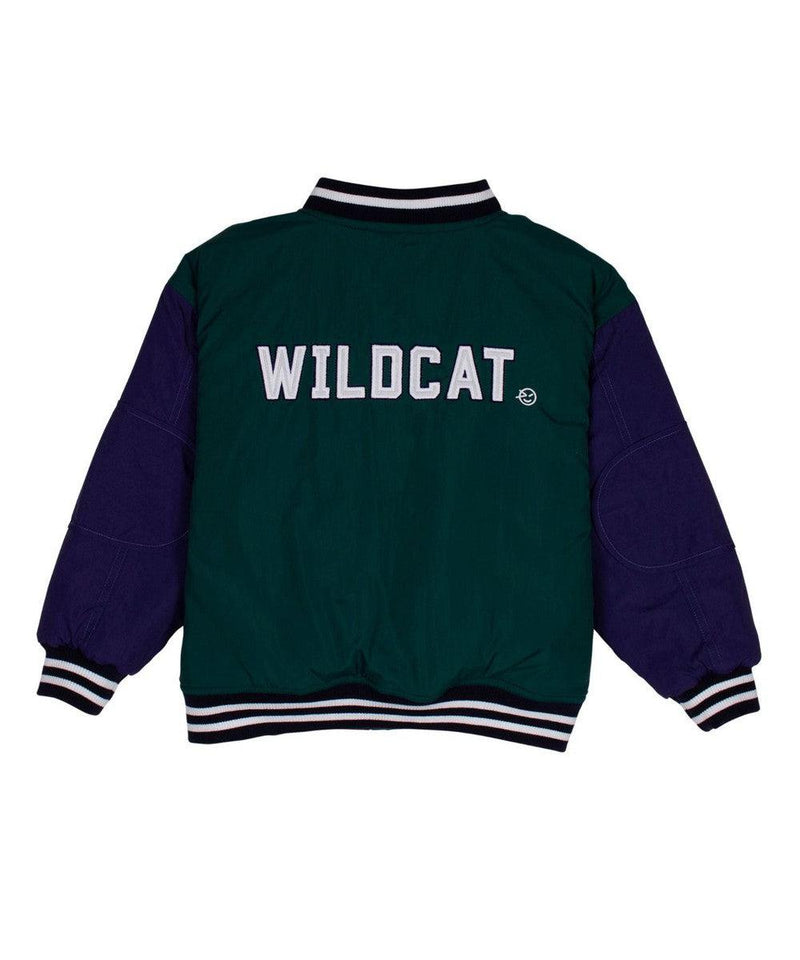 Wynken Wildcat Bomber bottle green/navy