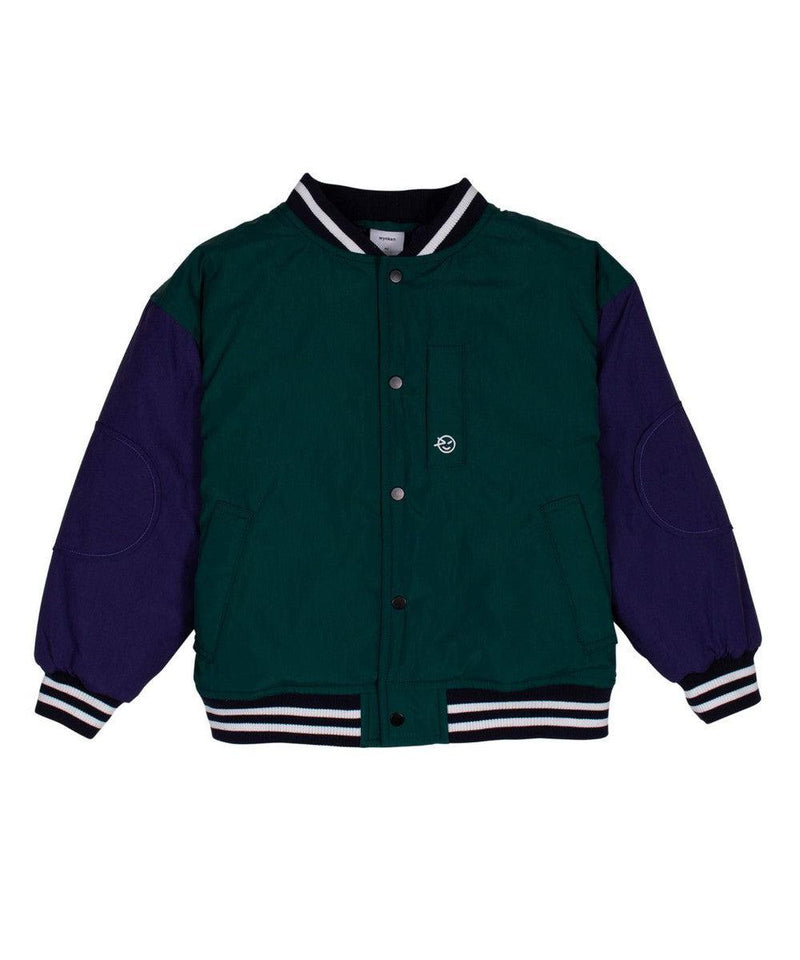 Wynken Wildcat Bomber bottle green/navy