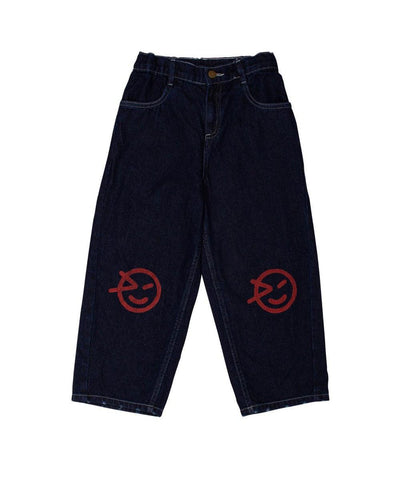 Wynken Wyn-Ken jean indigo dark/pillar red