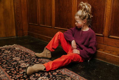 Yuki Trousers Beau Corduroy Poppy