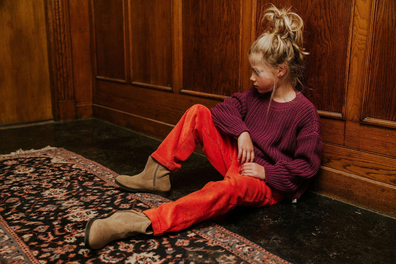 Yuki Trousers Beau Corduroy Poppy