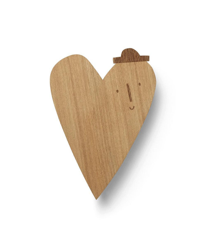 Ferm Living Heart Lamp Oiled Oak