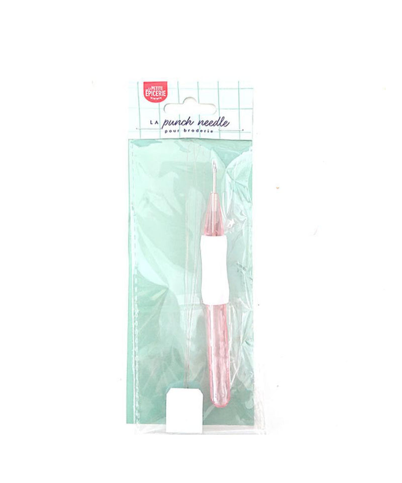 La petite Epicerie Punch Needle Magische Naald Roze & Wit