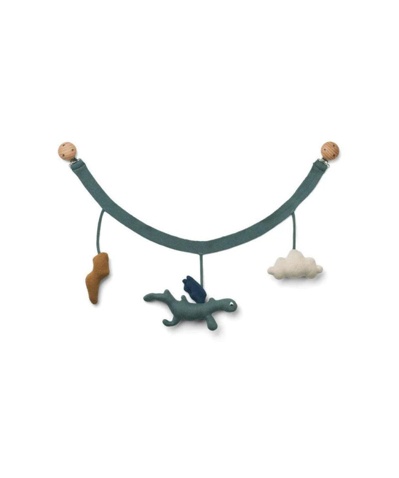 Liewood Marlen Pram Chain Dragon/Whale Blue Mix