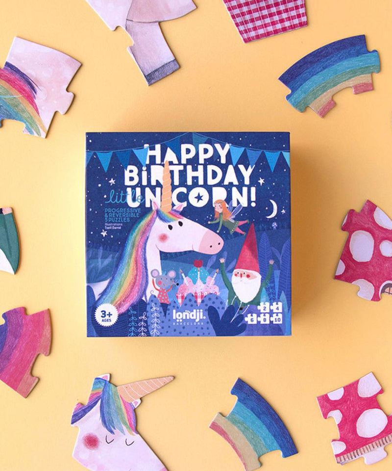 Londji Puzzel Happy Birthday Unicorn