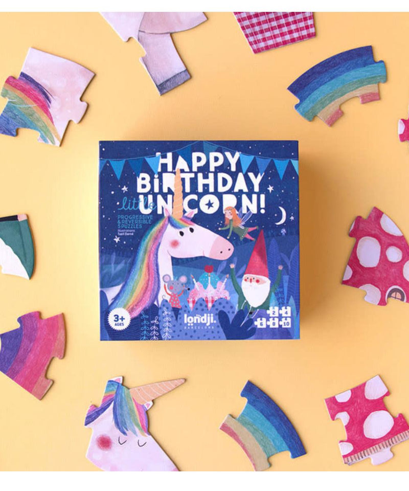 Londji Puzzel Happy Birthday Unicorn