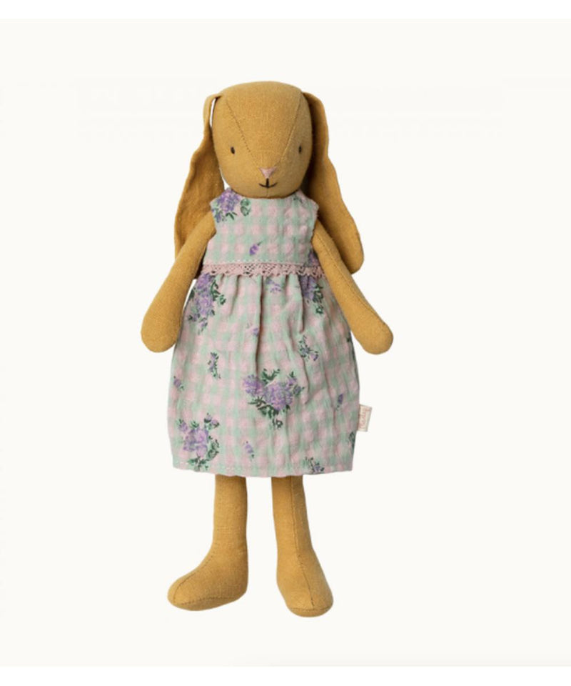 Maileg Bunny Size 2 Dusty Yellow Dress