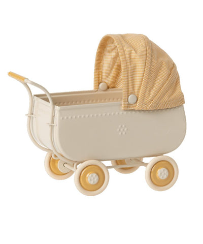 Maileg Pram Micro Yellow