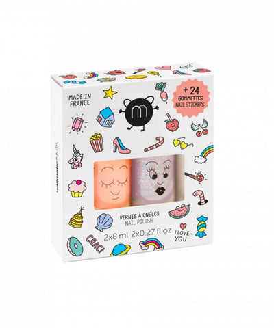 Nailmatic Nail Polish & Sticker Set CRAC