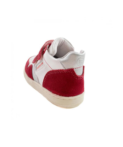 Naturino Sneaker Toddler Falcotto Velcro Raspberry White