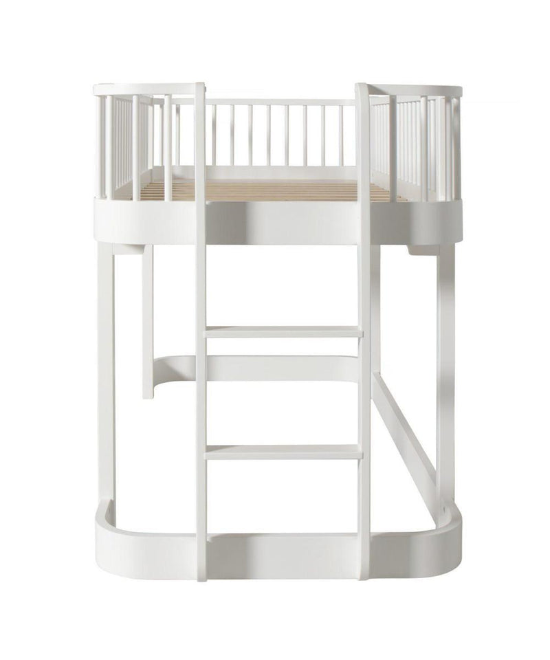 Oliver Furniture Original Low Loft Bed White