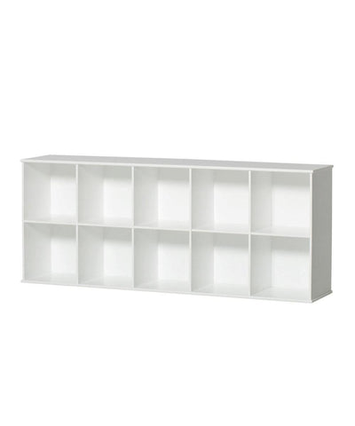 Oliver Furniture Wood Shelving Unit 5x2 with support