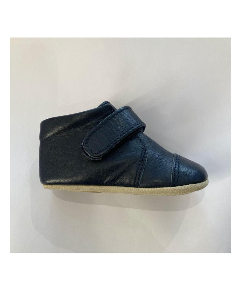 Petit Nord Closed Velcro Shoe Navy