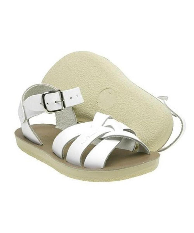 Salt-Water Sandals Kids Swimmer White