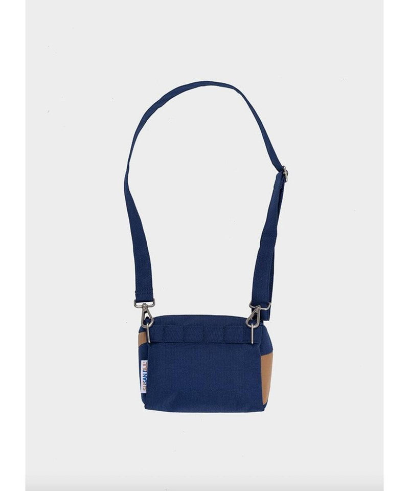 Susan Bijl The New Bum Bag Navy & Camel Small