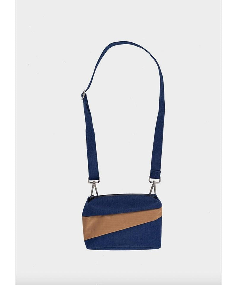 Susan Bijl The New Bum Bag Navy & Camel Small